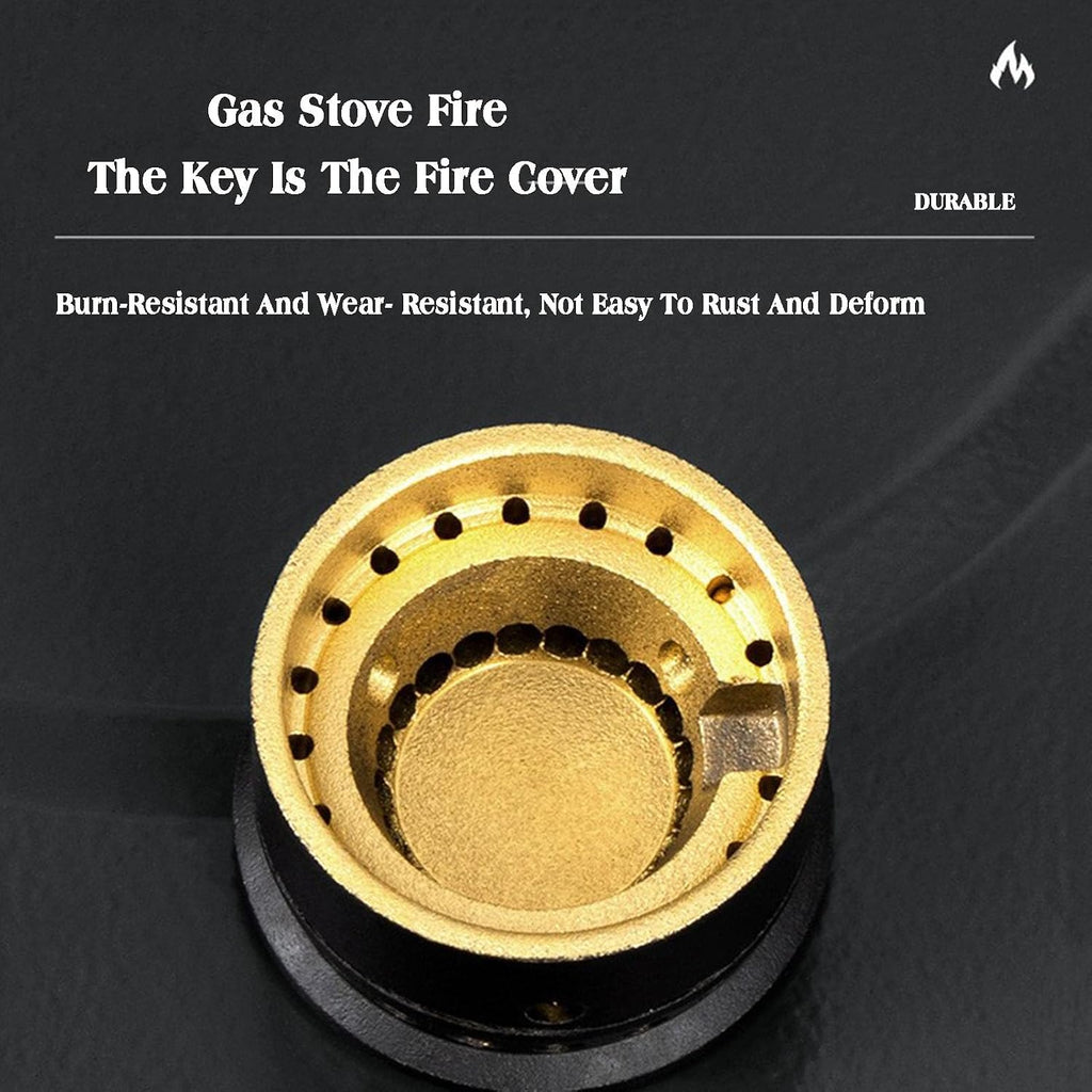 NIKKHO Gas Stove,2 Stove Eyes Burner,Suitable for Home and Commercial Use,NG/LPG Convertible,with Flame Out Protection,Suitable for Home and Outdoor (Color : NG)