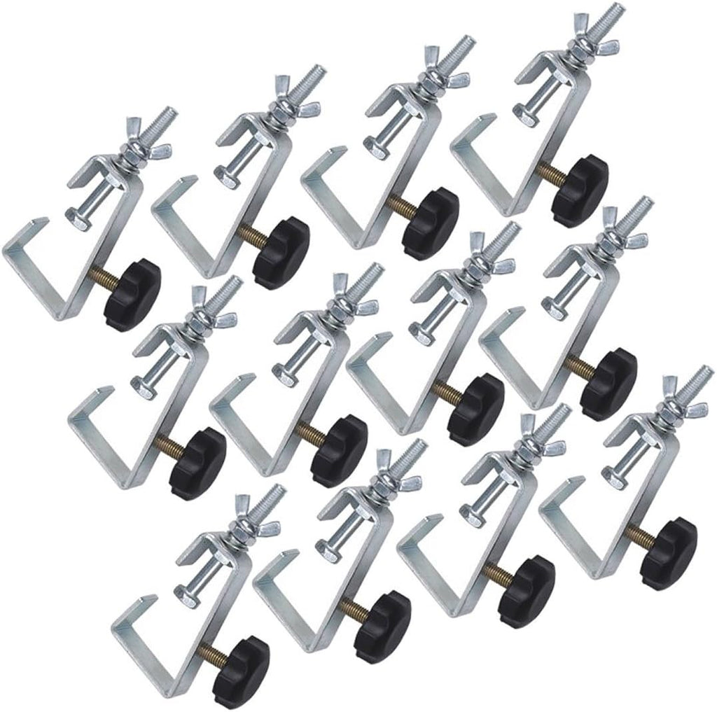 GRIFFIN Triangle Truss Extension Lighting System (Stage-MountPRO Series) – Installs on your Speaker Stands – DJ 2x Trussing Kit with C Clamps Mounting Brackets & Platform Hardware Set