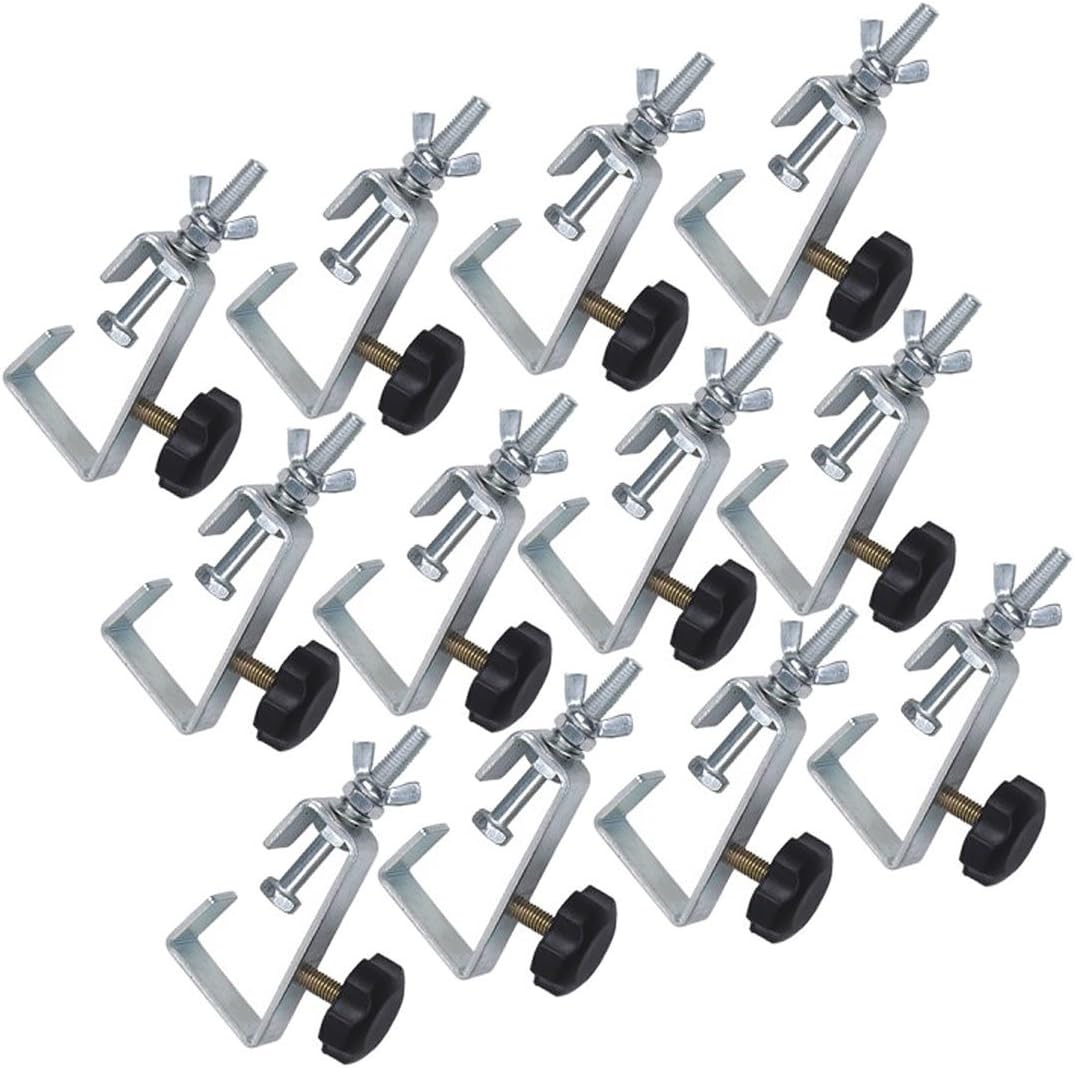 GRIFFIN Triangle Truss Extension Lighting System (Stage-MountPRO Series) – Installs on your Speaker Stands – DJ 2x Trussing Kit with C Clamps Mounting Brackets & Platform Hardware Set