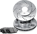R1 Concepts Front Brakes and Rotors| Automotive Replacement Brake Kits| Front Ceramic Brake Pads and Rotors Kit| Fits 2006-2007 Subaru B9 Tribeca, 2015-2019 Subaru Legacy, Outback