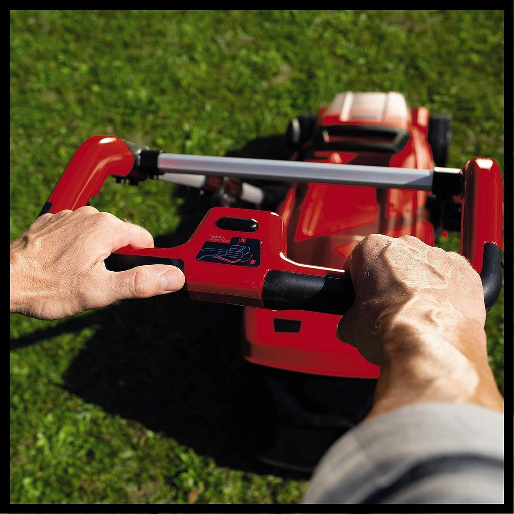 Einhell Power X-Change 36/41 Cordless Lawnmower - 36V, 41cm Cutting Width, 50L Grass Box, 6 Cutting Heights - GP-CM 36/41 Li Solo Battery Lawn Mower (Battery Not Included)