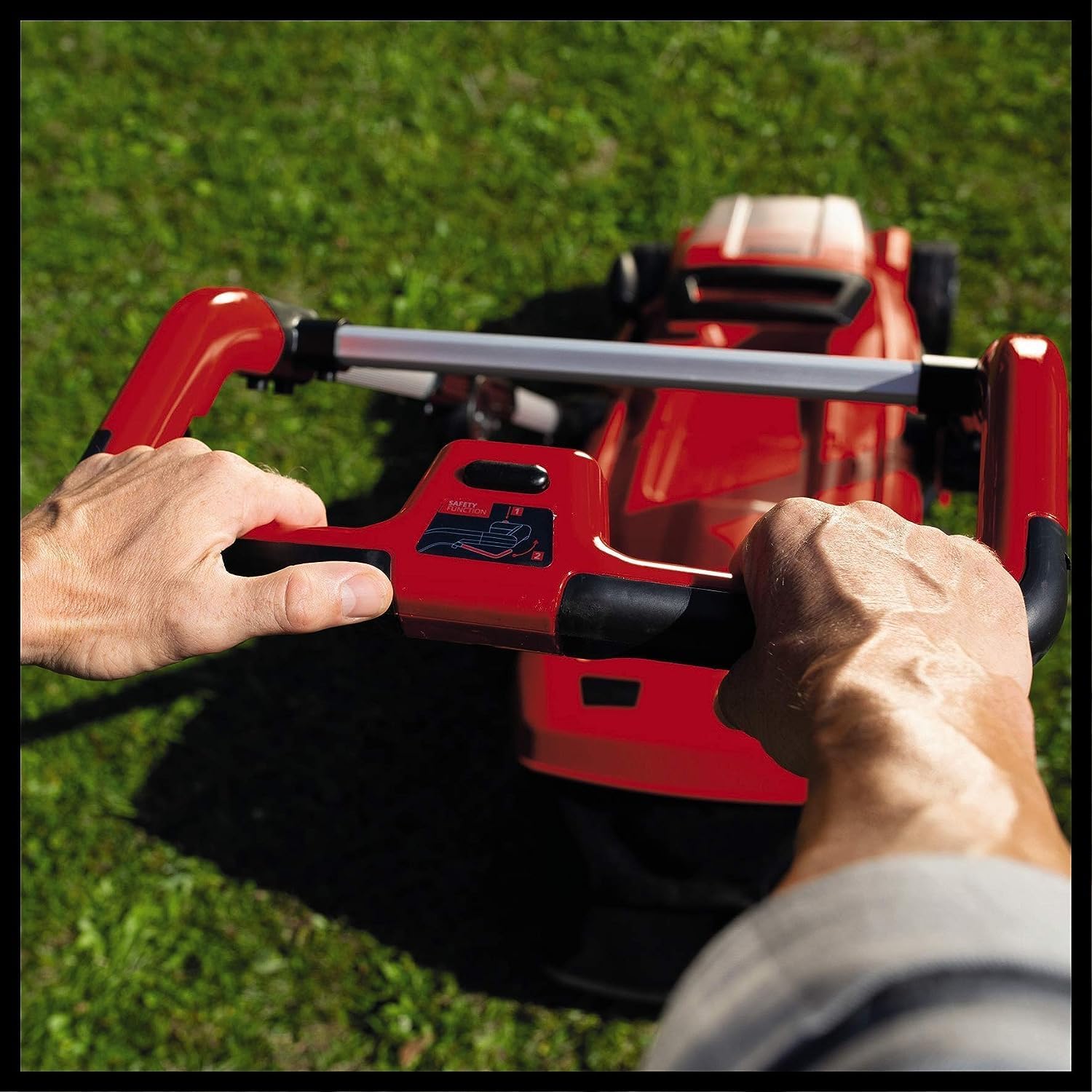 Einhell Power X-Change 36/41 Cordless Lawnmower - 36V, 41cm Cutting Width, 50L Grass Box, 6 Cutting Heights - GP-CM 36/41 Li Solo Battery Lawn Mower (Battery Not Included)