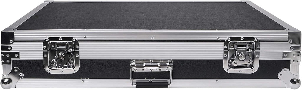 Sound Town Heavy-Duty Plywood Guitar Pedal board ATA Road Case with Pedal Mounting Tape fastener, Interior: 32.7' x 19' (STRC-PD2)