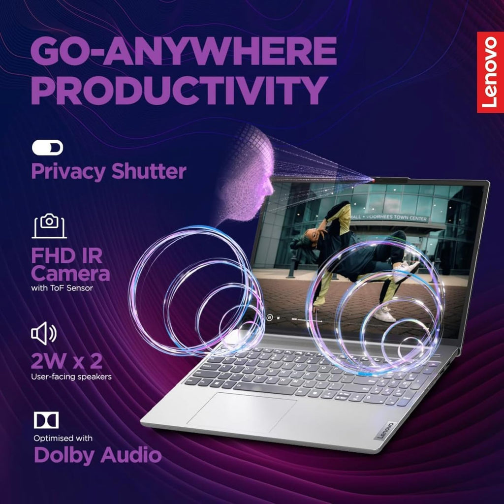 Lenovo 15.6 Touchscreen IdeaPad • Intel 6-Core CPU • FHD (1920 x 1080) • Wi-Fi 6 • Bluetooth • Type-C • HDMI • Windows 11 (Windows 11 Home, 40GB RAM • 2.5TB SSD)