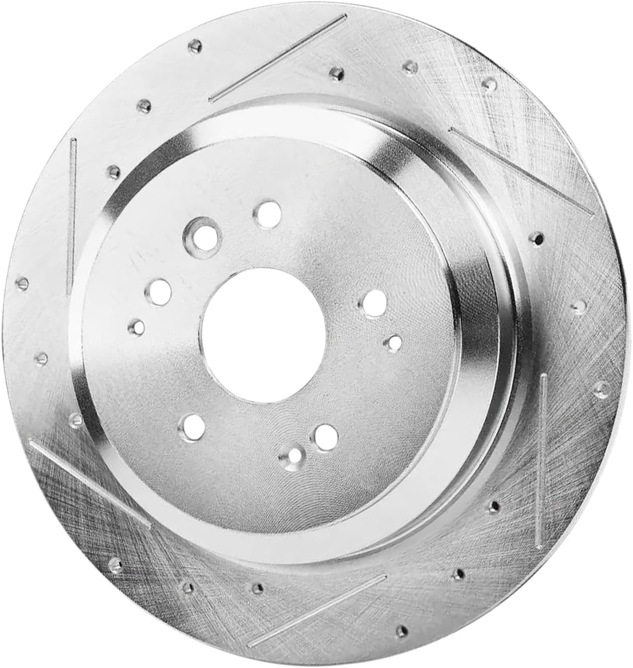 Detroit Axle - Rear Brake Kit for Acura 2014 2015 2016 MDX, Drilled and Slotted Disc Brakes Rotors Ceramic Brake Pads Replacement: 12.98' inch Rotor