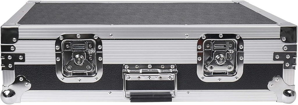 Sound Town Heay-Duty Plywood Gutiar Pedal board ATA Road Case with Pedal Mounting Tape Fastener, Interior: 24.7' x 14' (STRC-PD1)
