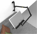 Wall Mount Laptop Stand - Swing/Tilt/Rotate Adjustable Screen Mount for 13-17 inch Laptops
