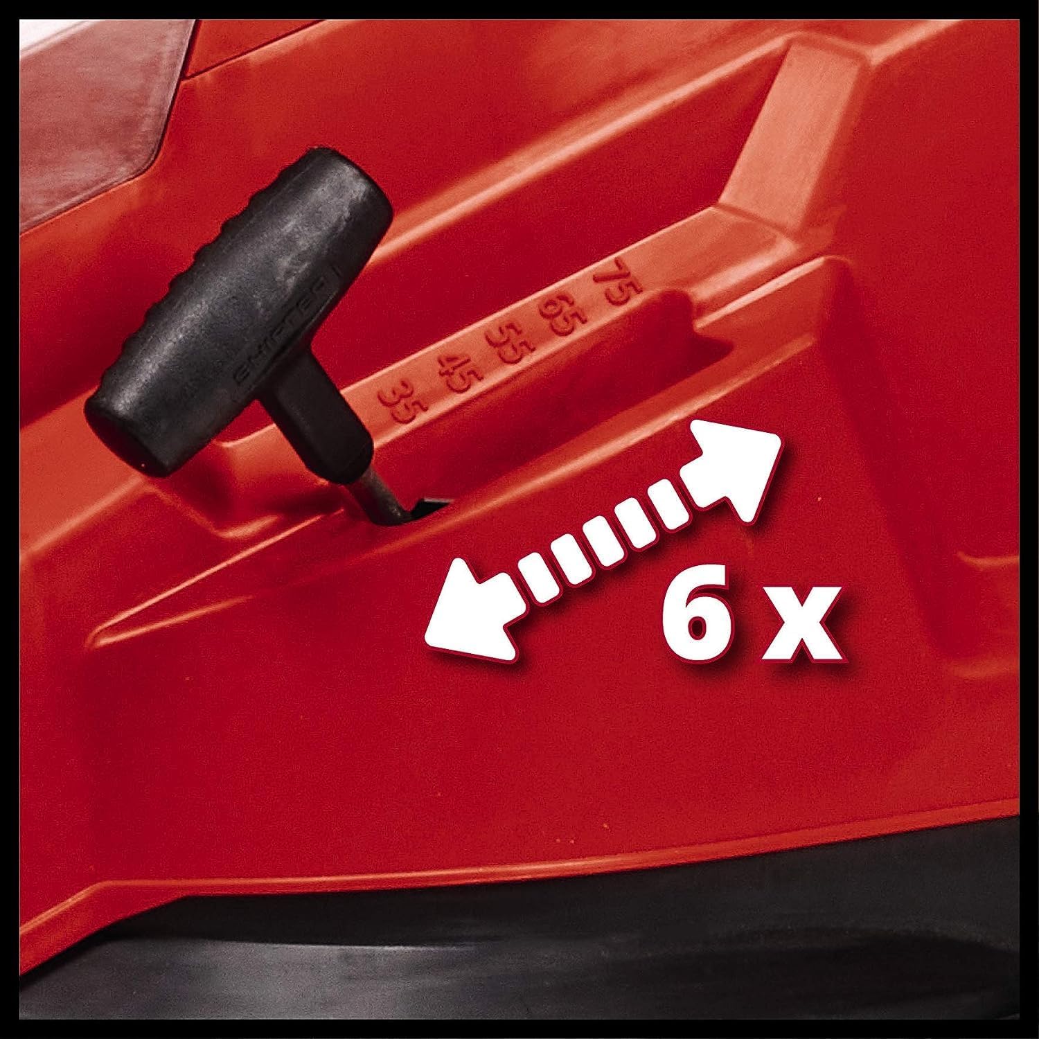 Einhell Power X-Change 36/41 Cordless Lawnmower - 36V, 41cm Cutting Width, 50L Grass Box, 6 Cutting Heights - GP-CM 36/41 Li Solo Battery Lawn Mower (Battery Not Included)