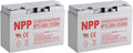NPPower NP12-20Ah (T12 2 Pcs) Sealed Lead Acid 12V 20Ah Deep Cycle Battery T12 Terminals Replace for Security Systems, Solar System,ZB-12-20, 6-DZM-20, 6DZM20, Scooter Bike, HR22 and Dr Power 6-dzm-20