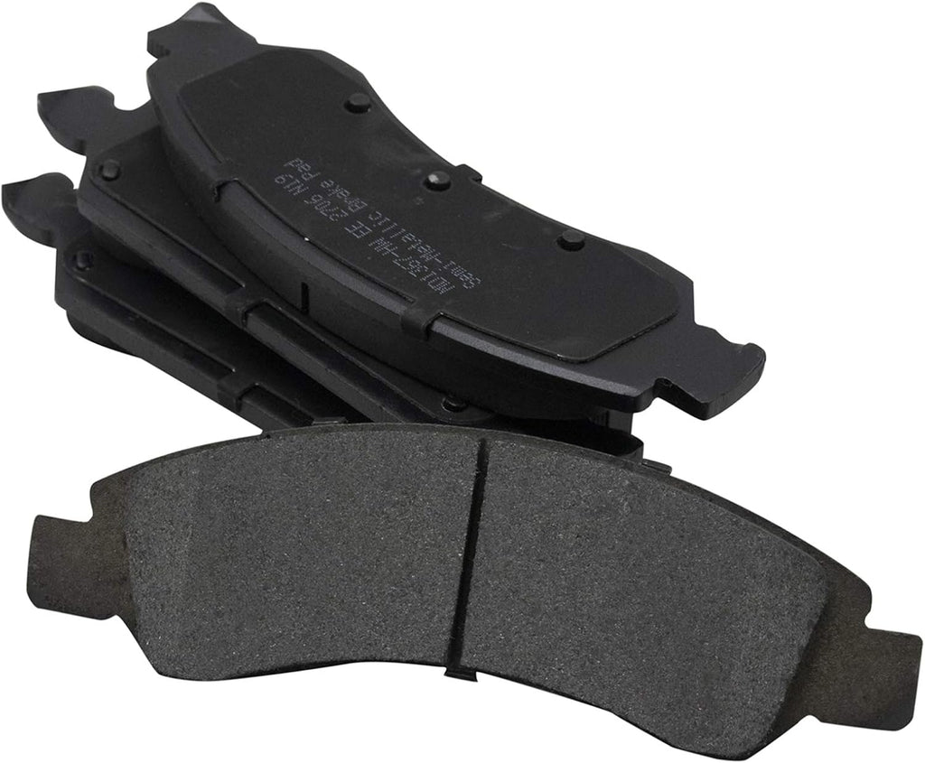TRQ Front and Rear Brake Pad & Rotor,Shoe & Drum Kit Semi-Metallic Compatible with 2009-2013 Chevrolet Silverado 1500 GMC Sierra 1500