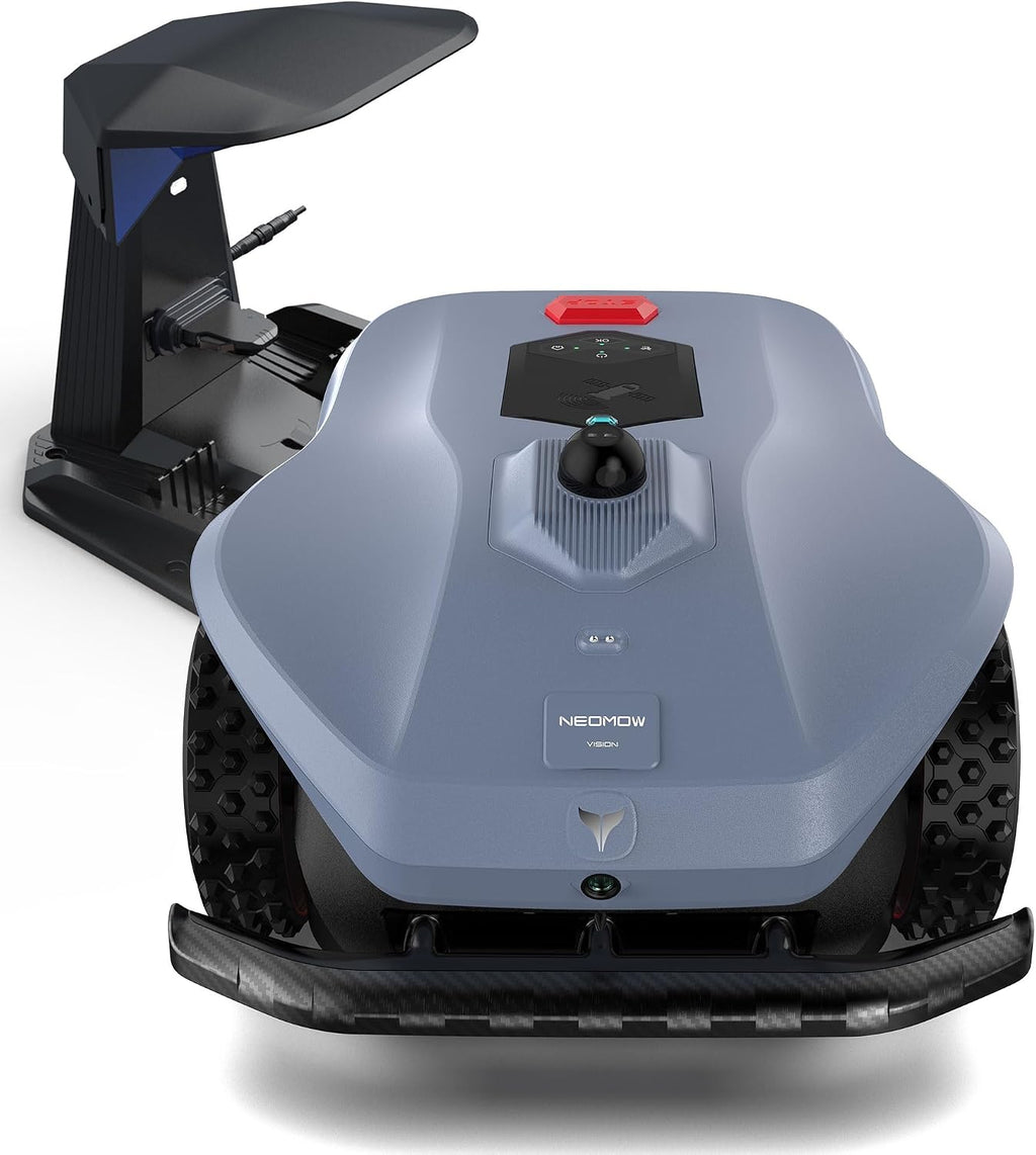 Neomow X2 LE 360° 3D LiDAR Robot Lawn Mower, Wire Free for 0.37 Acre, No RTK Antenna, 4G App Control, GPS Anti-Theft, 13Ah, IPX6, Support Upgrade AI Bionic Triple Vision Module for Auto-Mapping
