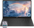 HP Touch Screen Business Laptop Computer, 15.6' FHD IPS LED Touchscreen Laptop, AMD Ryzen 7 5825U, Windows 11 Home 32GB RAM 1TB SSD, Camera Privacy Shutter, SageNova Earphones, Black