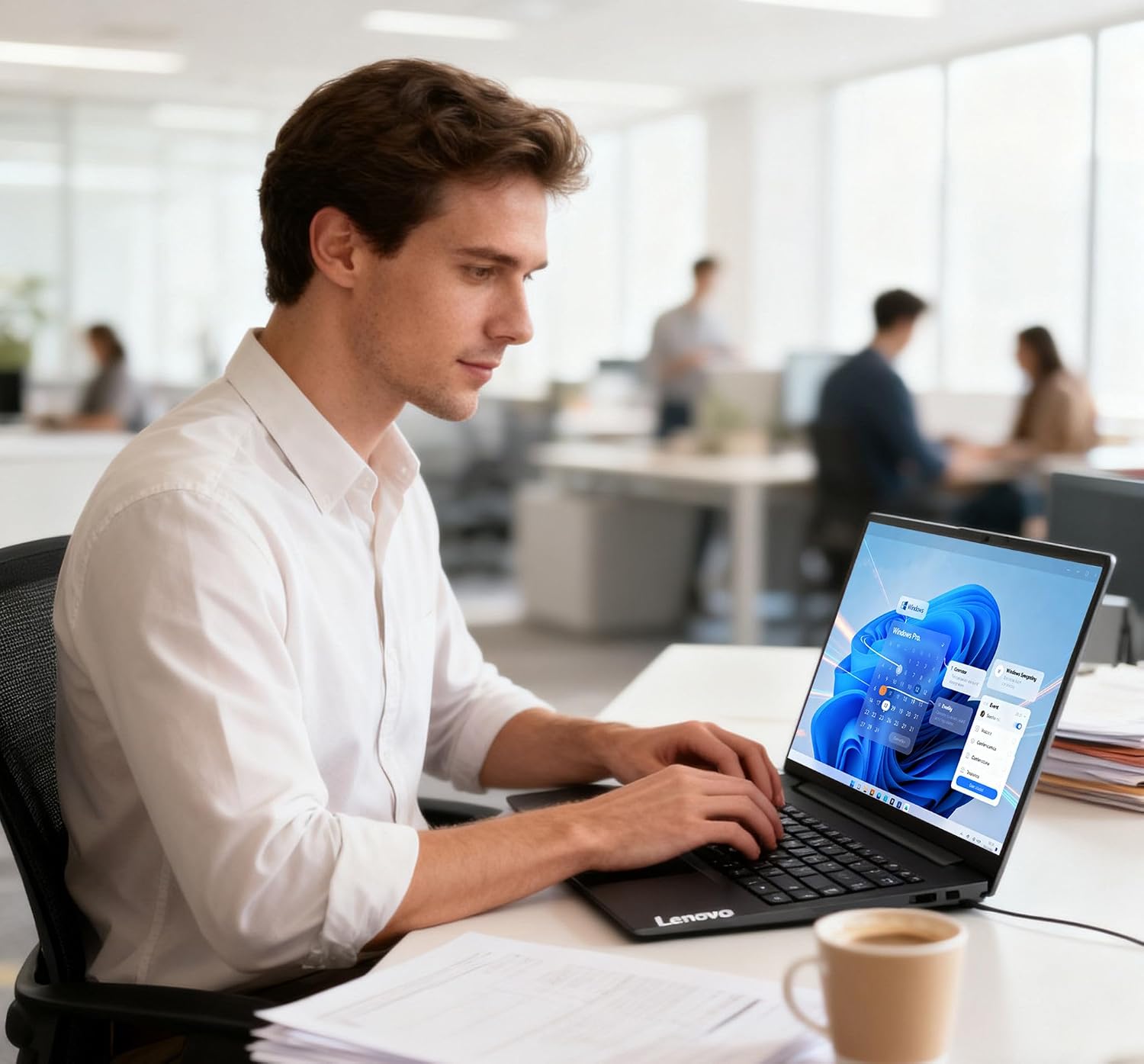 Lenovo V15 Newly Designed Business Laptop(2025/2026 Edition) | Intel 4-core Processor | 15.6' FHD (1920 x 1080) | 16GB DDR4 | 512GB PCIe SSD | WiFi-6 | Military Durable | Windows 11 Pro