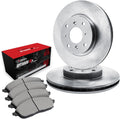 R1 Concepts Front Brakes and Rotors| Automotive Replacement Brake Kits| Front Optimum OEp Brake Pads and Rotors Kit| Fits 1991-1996 INFINITI G20; 1989-1993 Nissan 240SX; 1996-1998 Nissan 240SX