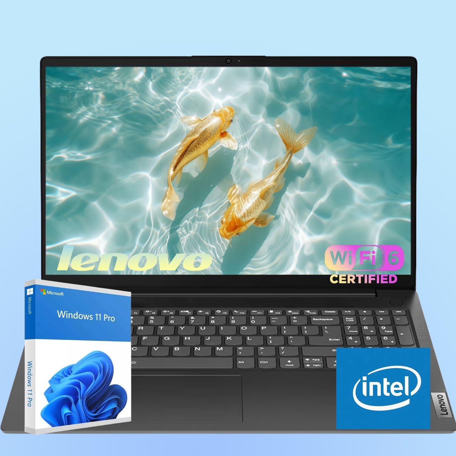 Lenovo V15 Newly Designed Business Laptop(2025/2026 Edition) | Intel 4-core Processor | 15.6' FHD (1920 x 1080) | 16GB DDR4 | 512GB PCIe SSD | WiFi-6 | Military Durable | Windows 11 Pro