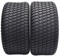 Dayrim 23X10.5-12 Lawn Mower Tires, Set of 2, 4-Ply Tubeless Turf Tread, for Garden Tractor & Riding Mower,Golf Cart Tires