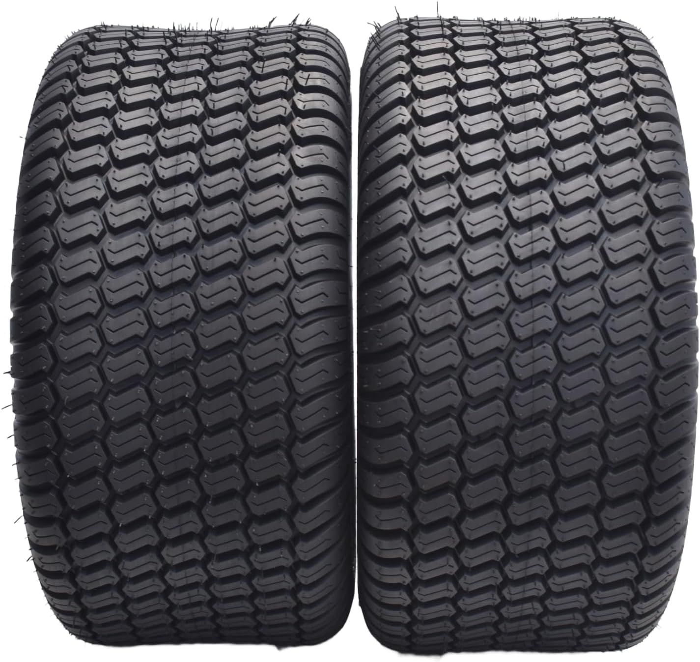 Dayrim 23X10.5-12 Lawn Mower Tires, Set of 2, 4-Ply Tubeless Turf Tread, for Garden Tractor & Riding Mower,Golf Cart Tires