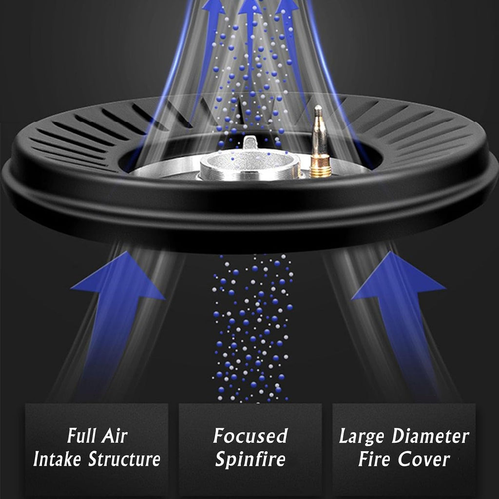 NIKKHO Gas Stove,2 Stove Eyes Burner,Suitable for Home and Commercial Use,NG/LPG Convertible,with Flame Out Protection,Suitable for Home and Outdoor (Color : NG)