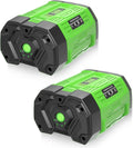 Dosctt 2 Packs 7500mAh 56V Lithium Ion Battery Replacement for EGO 56V Battery Compatible with All EGO 56V Battery Power Tools CS1604 CS1804 CS1403 HT2400 LB6504 PH1400 Tools Battery