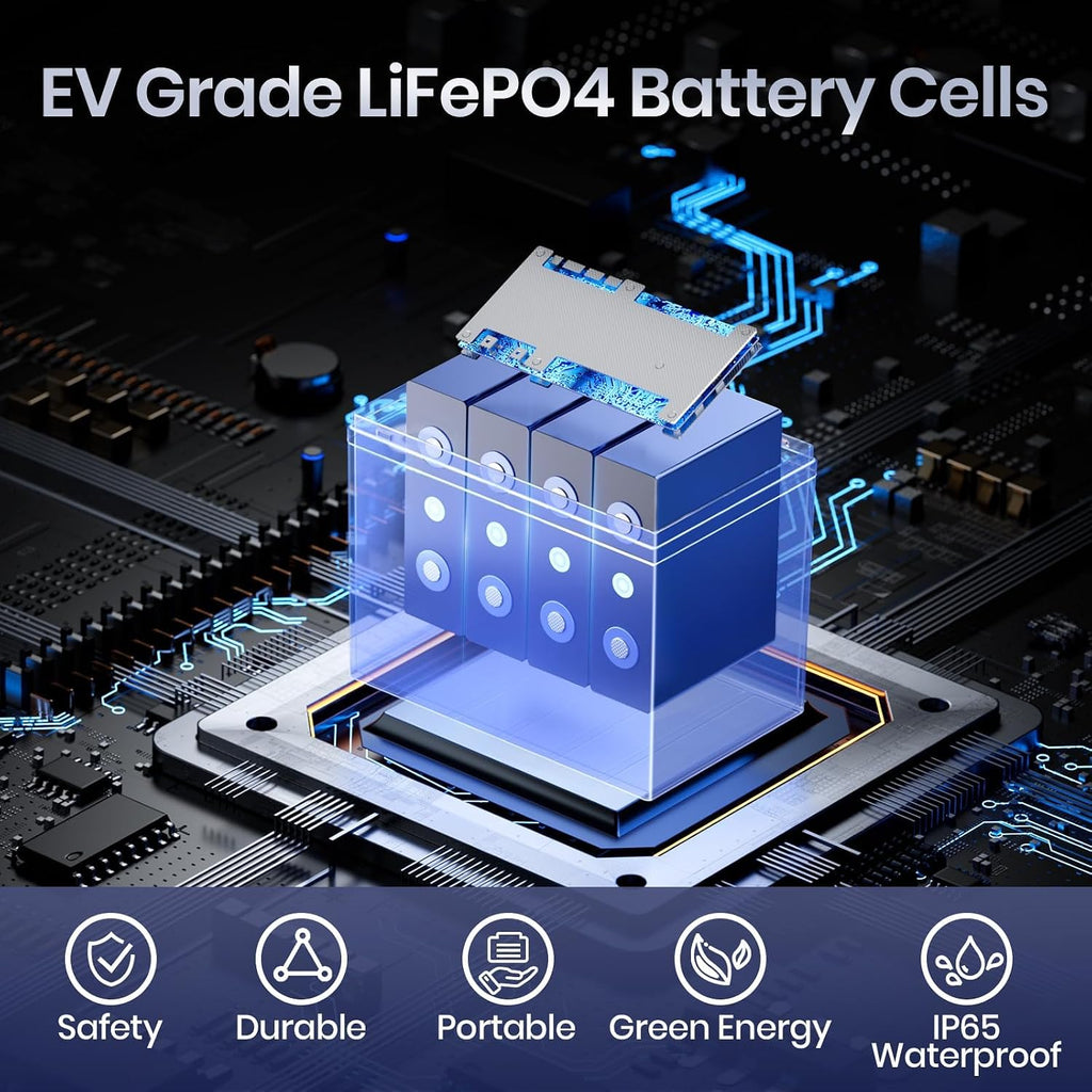 12V 100Ah RV LiFePO4 Battery Group 24, Timeusb 12.8Volt Lithium Battery with 100A BMS, Up to 15000 Deep Cycle Battery for RV Camper, Solar, Trolling Motor, Marine, Travel Trailer, Energy Storage