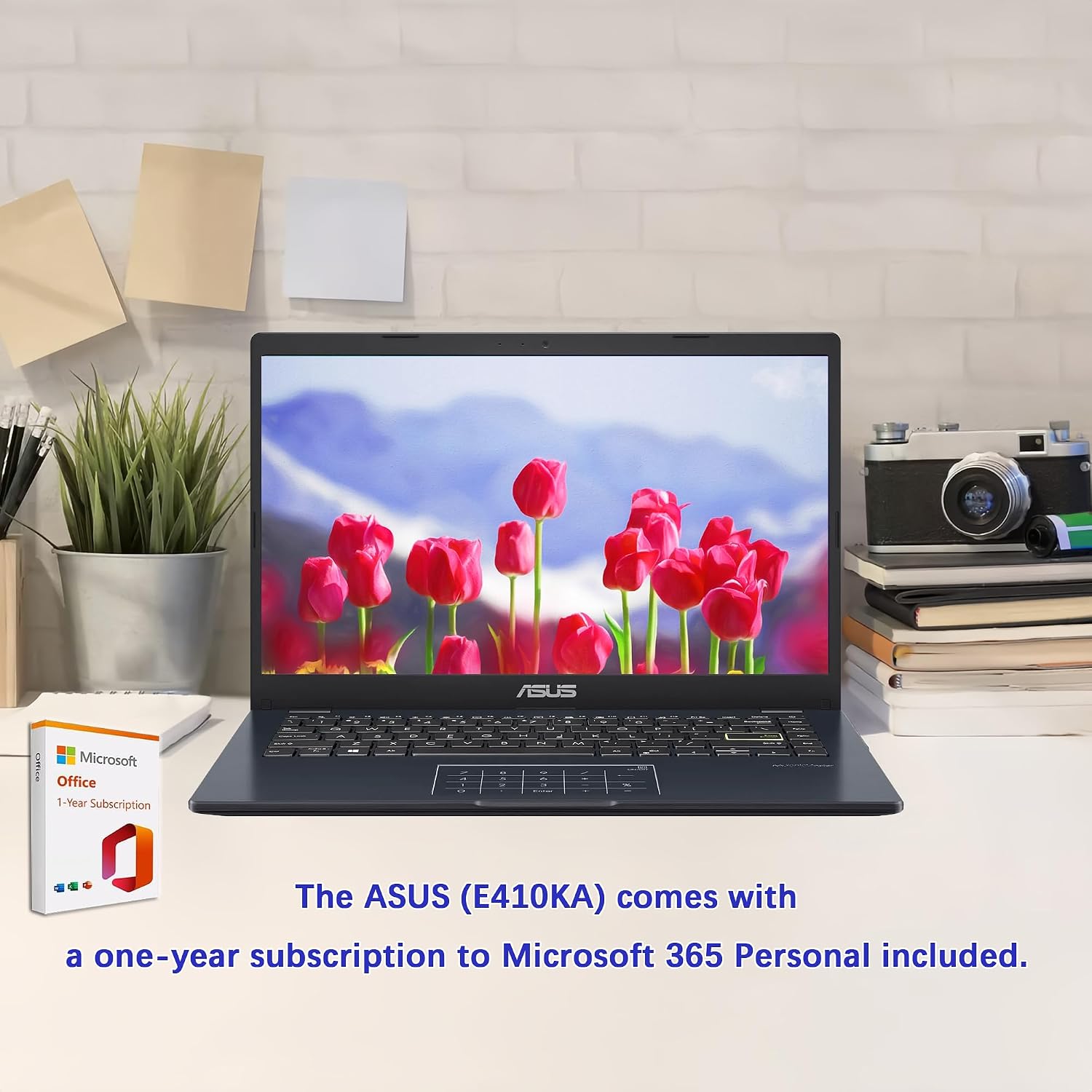 ASUS Vivobook go 14' FHD Laptop, Intel Pentium N6000 (Up to 3.30GHz), 4GB RAM, 64GB eMMC, Thin & Light, NumberPad, Webcam, HDMI, Wi-Fi, Win 11 Home in S Mode (Renewed)