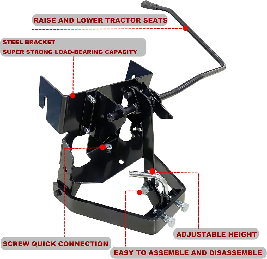 Garden Tractor Sleeve Hitch Attachment Rear Mount Compatible with Craftsman T200 T300 Series/Cub Cadet Riding Lawn Mower Tractors with 23' Or Larger Rear Tires for Husqvarna 585607901