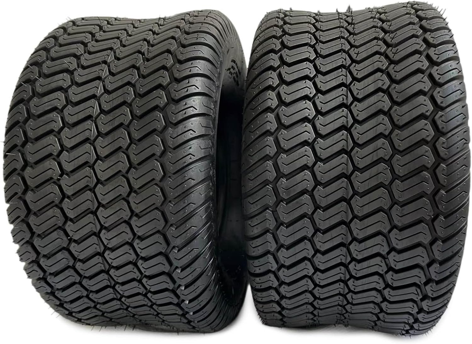Dayrim 20x10-8 Lawn Mower Tires, Set of 2, 4-Ply Tubeless Turf Tread, for Garden Tractor & Riding Mower,Golf Cart Tires (20x10-8 (pack of 2))