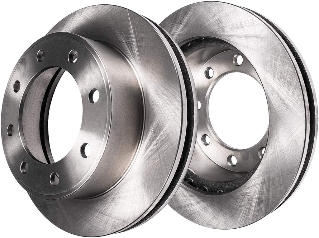 Detroit Axle - Brake Kit for 2020 2021 Chevrolet GMC Silverado Sierra 2500 3500 HD Disc Brake Rotors Brakes Pads Replacement : 13.98' inch Front and 14.17' inch Rear Rotor