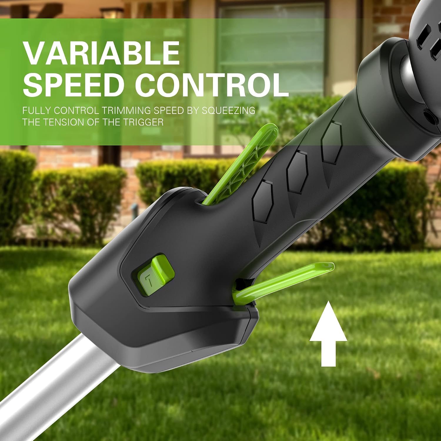 Greenworks 80V 13-inch String Trimmer, 2Ah Battery and Charger Included