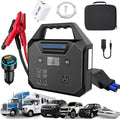 10000A Heavy Duty Jump Starter AC 200W Generator 130wh Jump Booster PD 60W Two-Way Fast-Charging The Most Multi Functions & Heavy Duty Jump Starter (Apply for All Cars & Trucks)