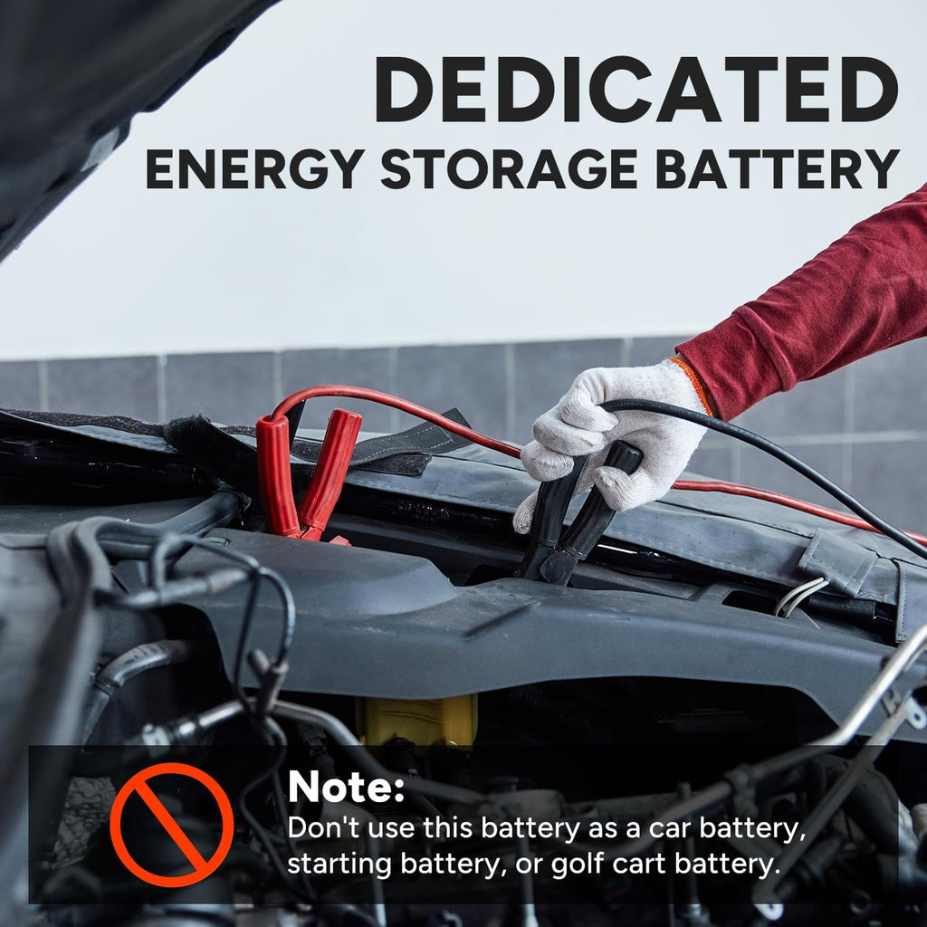 DR.PREPARE 12V 100Ah LiFePO4 Battery, Group 31 Lithium Batteries 12v with 100A BMS, 1280Wh Deep Cycle Lithium Iron Phosphate Battery Energy for RV, Trolling Motor, Solar Power, Off-Grid, 2 Pack