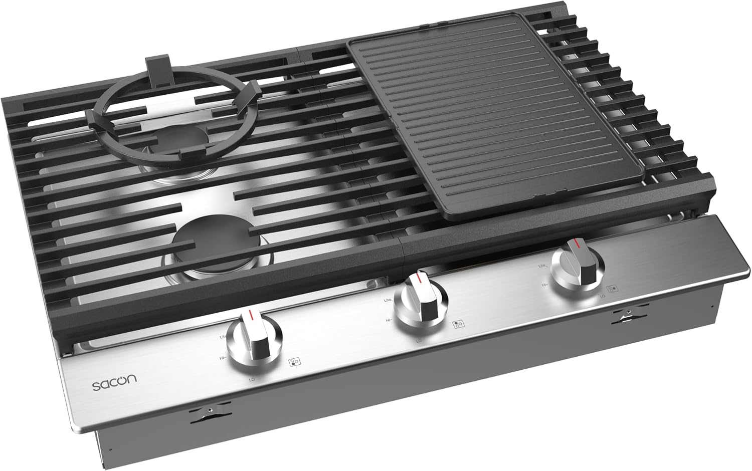 Sacon 30' Flower Series String Grill Pro Gas Cooktop With LP Convert Kit (String Grill Pro)
