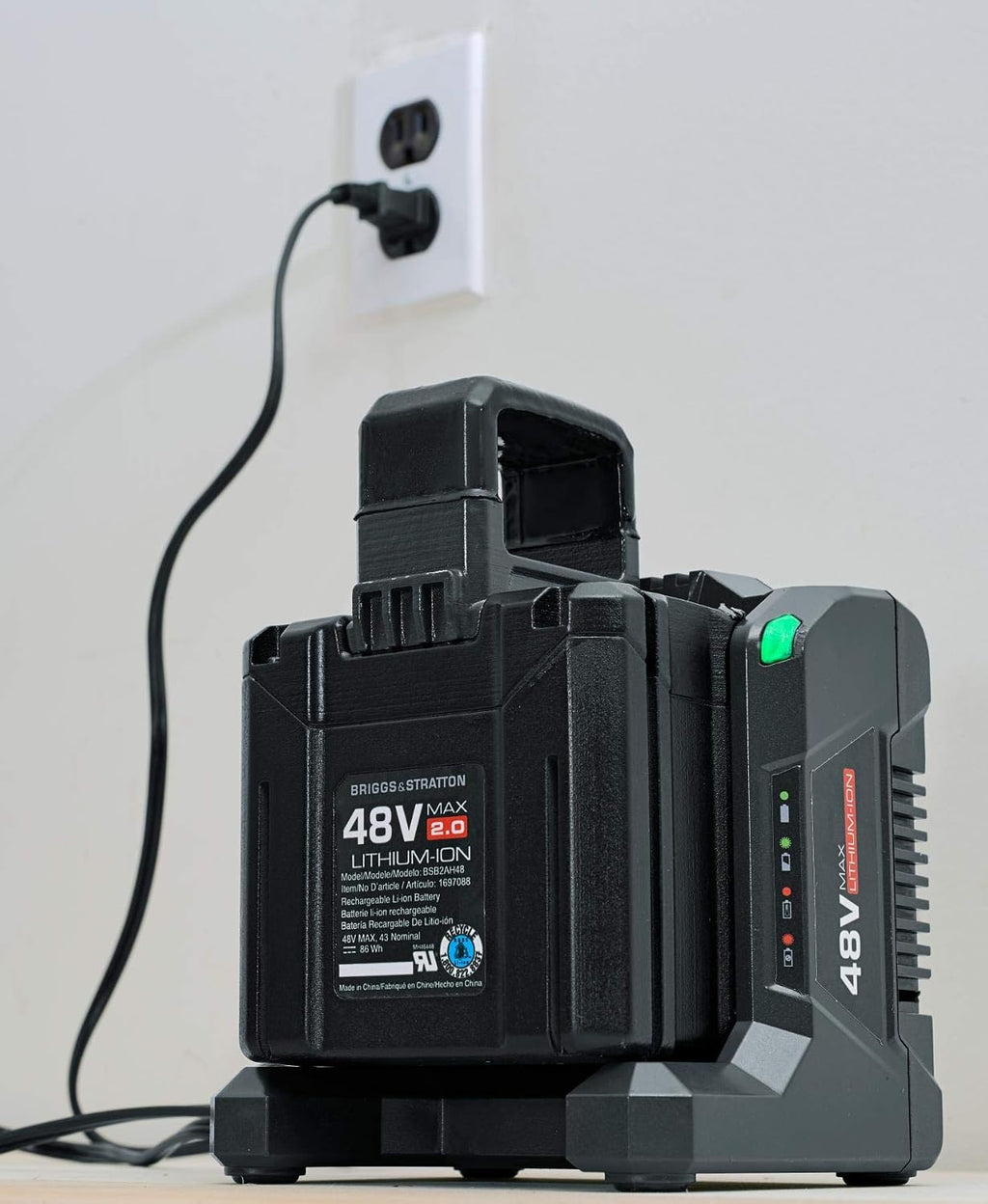 Briggs & Stratton 48V MAX 2.0 Lithium-ion Battery for Snapper HD Cordless Electric Tools