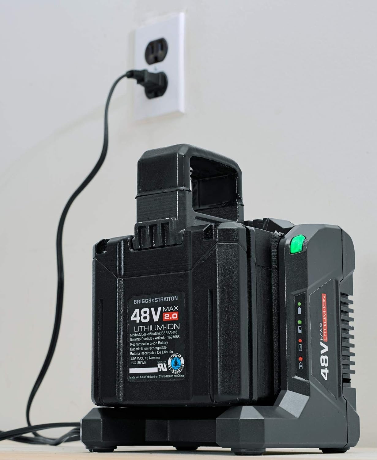 Briggs & Stratton 48V MAX 2.0 Lithium-ion Battery for Snapper HD Cordless Electric Tools