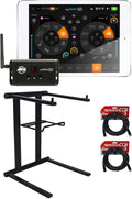 American DJ MYDMX GO Lighting Control App for iPad/Android Tablets+Laptop Stand