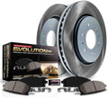 PowerStop Front Brake Kit for Hyundai Tucson 2010-15 | Kia Sportage 2011-16 - Ceramic Brake Pads + Semi Coated Rotors Replacement, SC6087