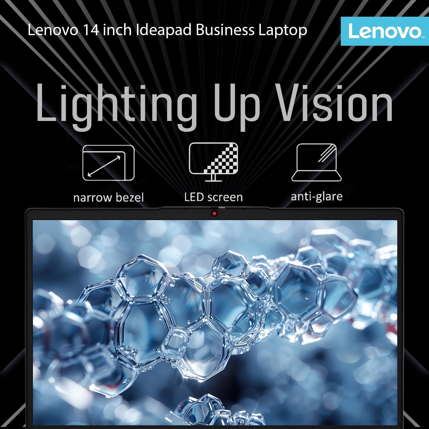Lenovo IdeaPad Laptop with Microsoft Office, Intel High Performance CPU, 11 Hour Battery, SD-Card Reader, Webcam + USB-C, WOWPC Recovery USB, Windows 11 (20GB RAM | 1152GB SSD)