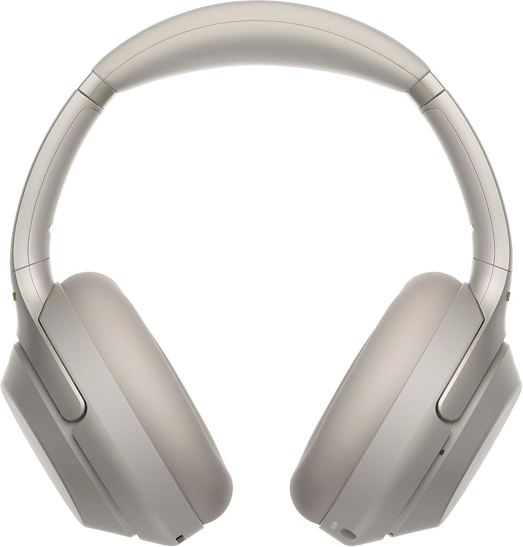 SONY WH1000XM3 Bluetooth Wireless Noise Canceling Headphones Silver WH-1000XM3/S (Renewed)