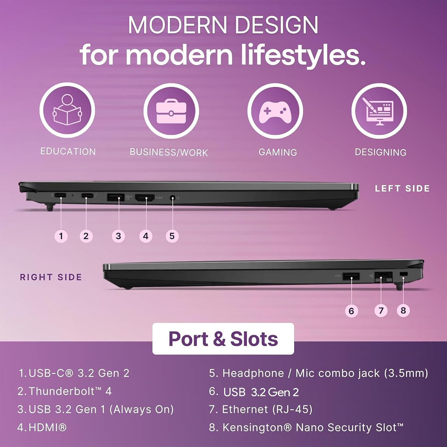 Lenovo ThinkPad E16 Gen 2 Business Laptop Computer, AMD Ryzen 7 7730U, 16GB DDR5 RAM, 1TB PCIe SSD, 16' FHD+, WiFi 6E, Backlit KB, Fingerprint Reader, Windows 11 Pro (Renewed)