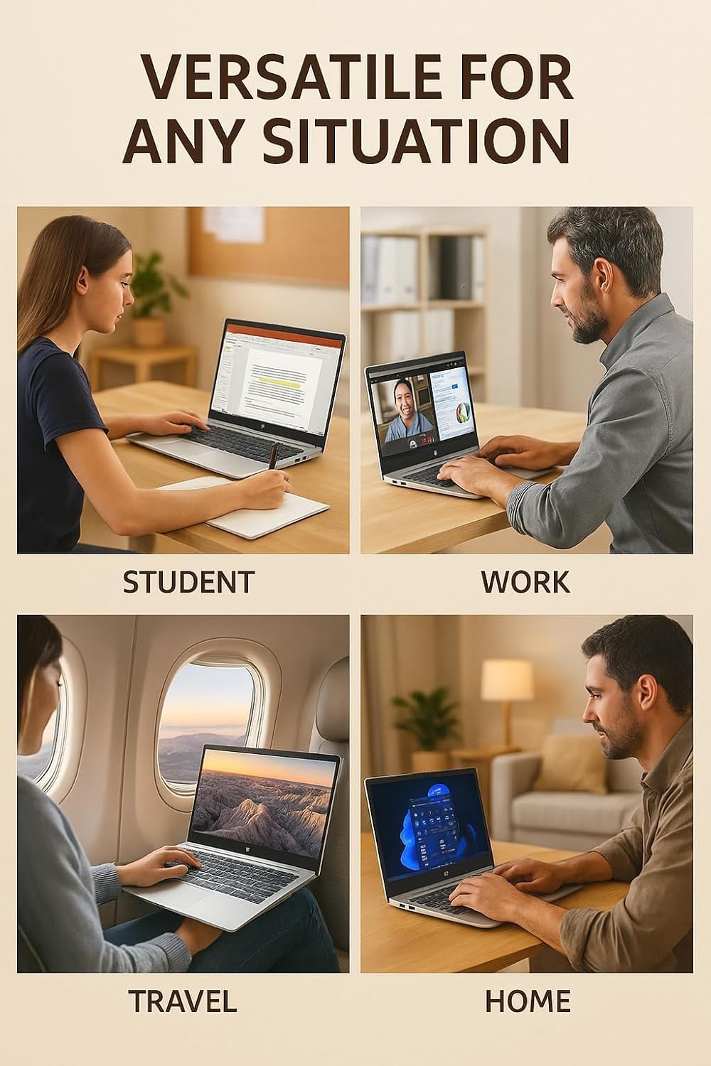 HP 250 G9 Laptop Computer • Back to School Limited Edition • 16GB RAM • 512GB SSD • Intel Celeron N4500 Processor • 15.6' Full HD • Long Battery Life • Fast Wi-Fi 6 • Windows 11 Pro • Astroid Silver