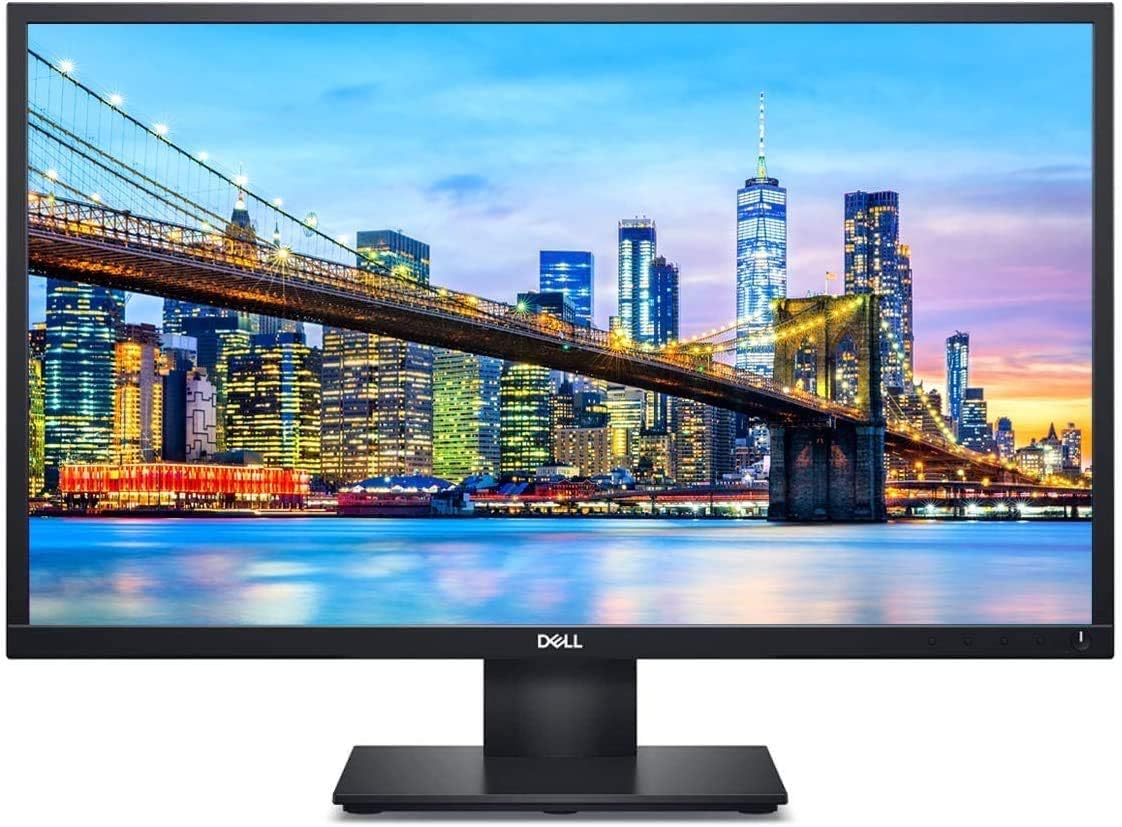 Dell E2420H 24 Inch FHD (1920 x 1080) LED Backlit LCD IPS Monitor with DisplayPort and VGA Ports (25WFD), Black