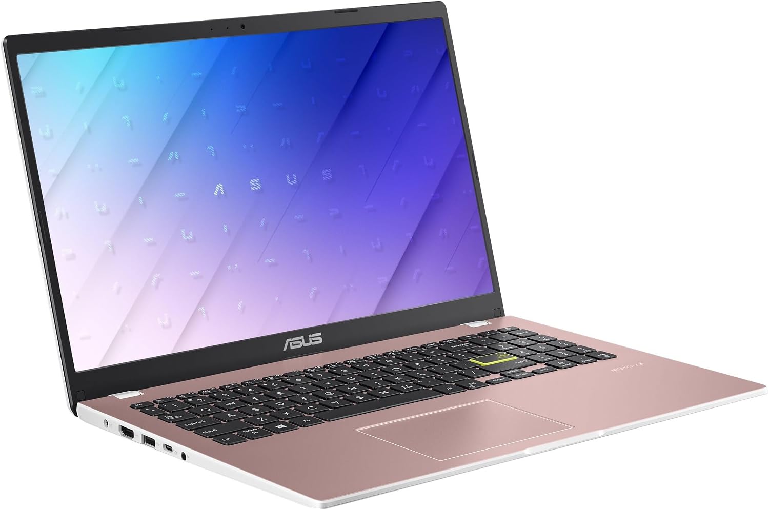 ASUS L510 15.6' FHD Thin Light Student Laptop - Intel Celeron N4020 up to 2.80 GHz CPU, 4GB DDR4 RAM, 128GB Storage, Backlit Keyboard, Webcam, 1 Year Office 365, Windows 11 in S Mode, Rose Pink