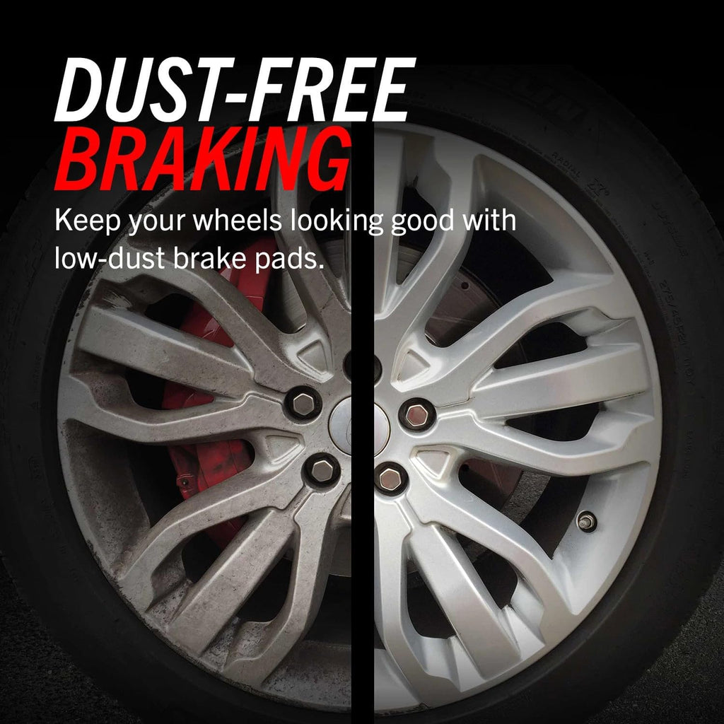 PowerStop Front and Rear Brake Kit for Ford Expedition 2018-21 |F-150 2018-20 |Lincoln Navigator 2018-21 - Z17 Ceramic Brake Pads & Disc Rotors Replacement, KOE8026