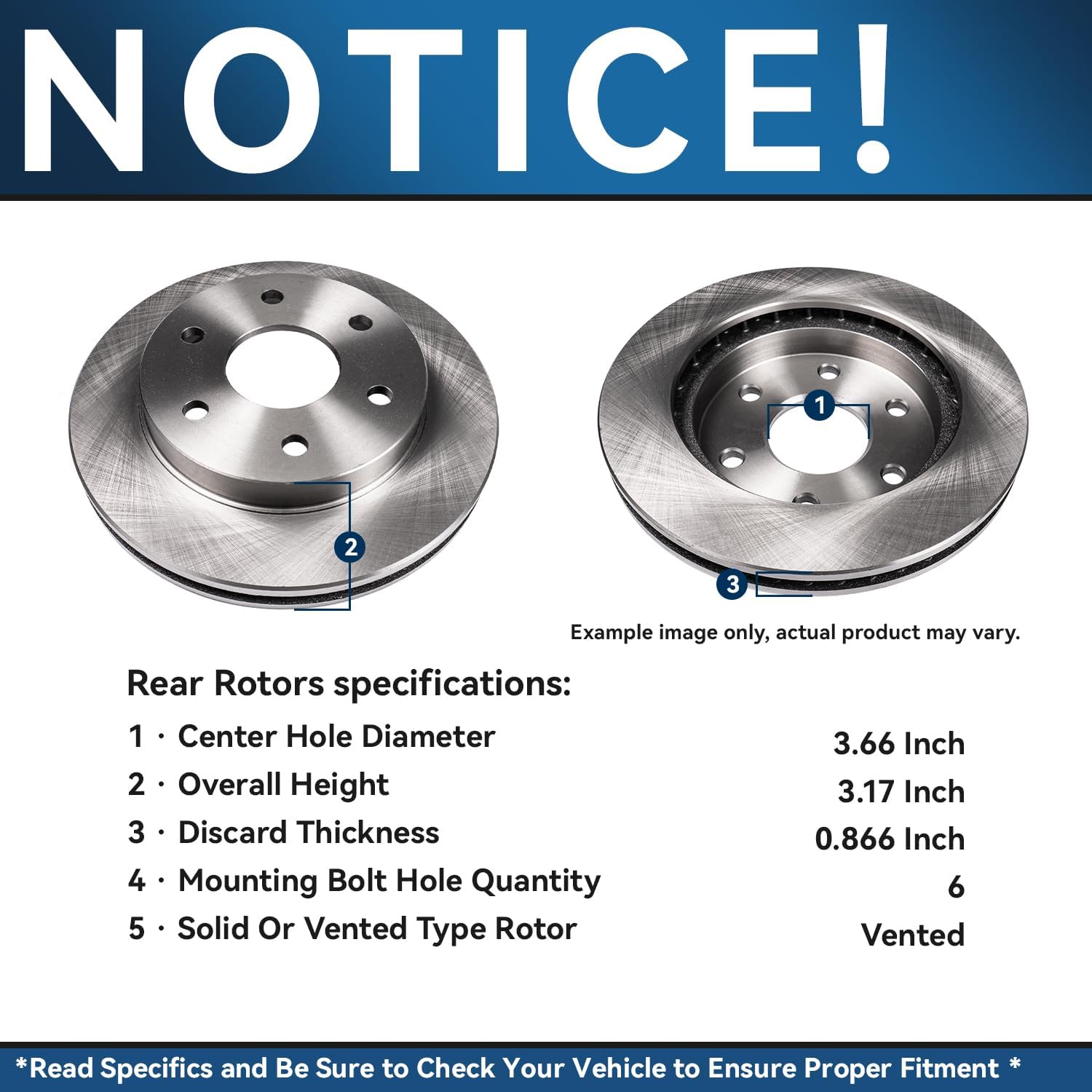 Detroit Axle - 8pc Brake Kit for Ford 2019-2022 Ranger Drilled and Slotted Brake Rotors Ceramic Brakes Pads 2020 2021 Replacement : 12.24' inch Front and 12.13' inch Rear Rotor