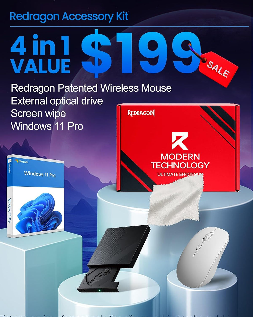 Lenovo IdeaPad Touchscreen Business Laptop - 16 Inch FHD+(1920X1200) - Intel 10-Core 7 240H(Beat Ultra 7 255U) - Facial Login IR Cam - Backlit KB - Win 11 Pro - Redrgon Bundle(64GB DDR5 | 2TB SSD)