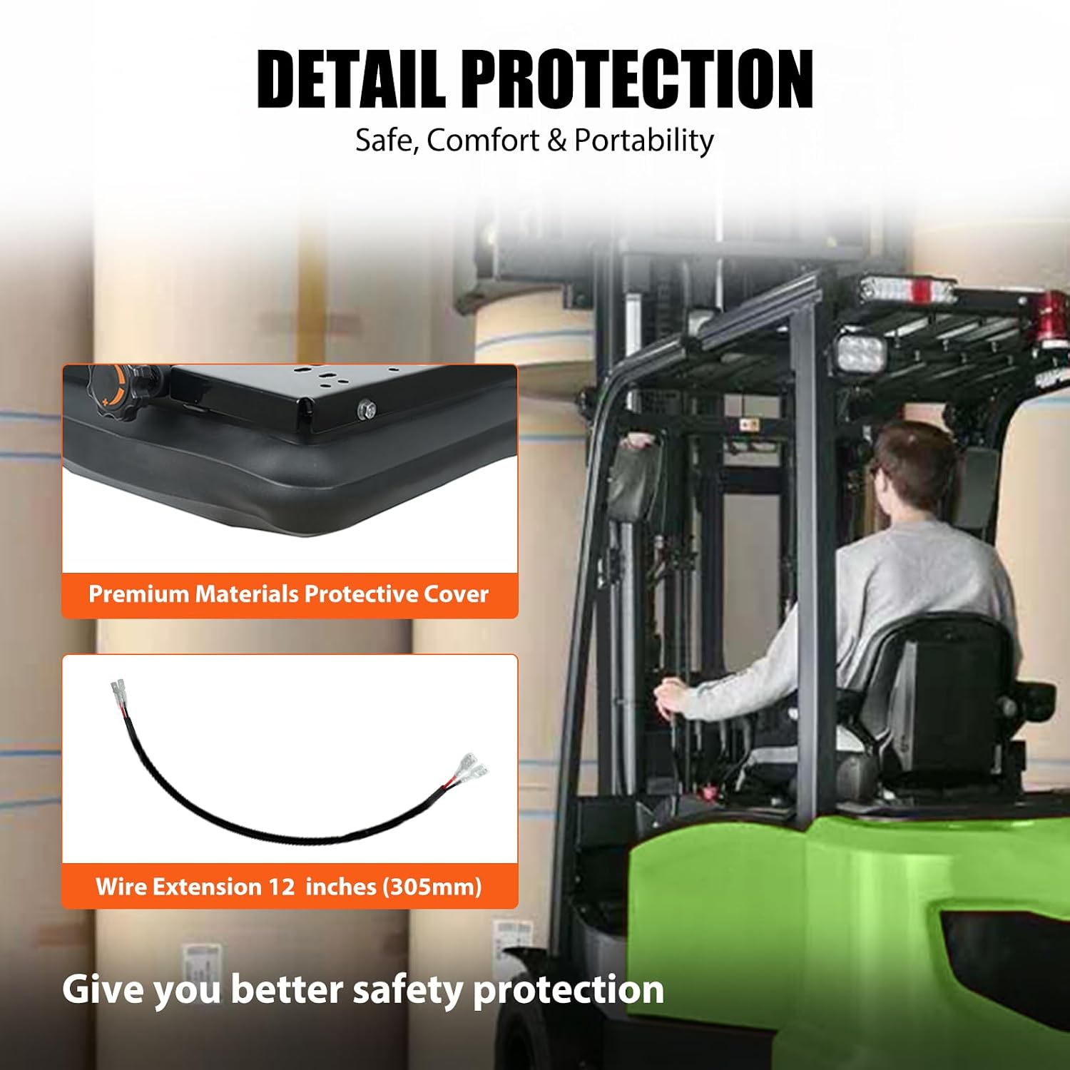 Seat Suspension Kit Without Seat Slider for Zero Turn Lawn Mower Tractor Forklift, Compatible with Most Aftermarket Seats - Same Day Shipping