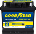 Goodyear 140R-H4-AGM BCI Group Size 140R 12V 50 AH, 80RC, 570 CCA Platinum series Rechargeable AGM Maintenance Free Automotive Battery