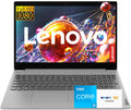 Lenovo Ideapad Business Laptop with Microsoft Office, Intel Dual-Core Processor(Up to 4.1 GHz), 15.6' FHD Display, 12GB RAM, 256GB SSD, SD Card Reader, Windows 11, Copilot AI-Ready, WOWPC USB