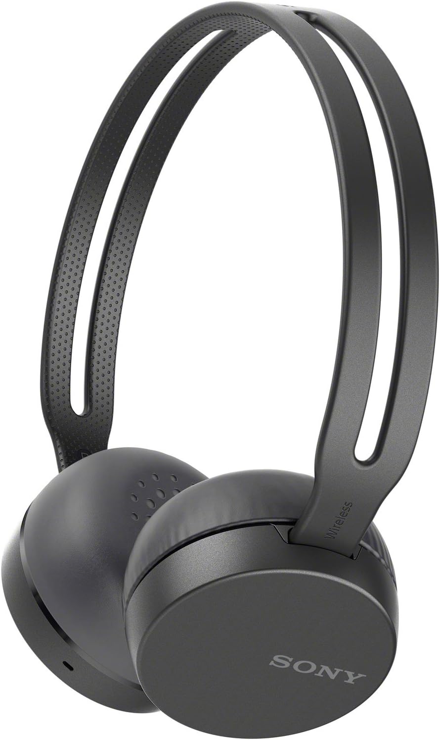 Sony WH-CH400 Wireless Headset/Headphones with mic for phone call, Black