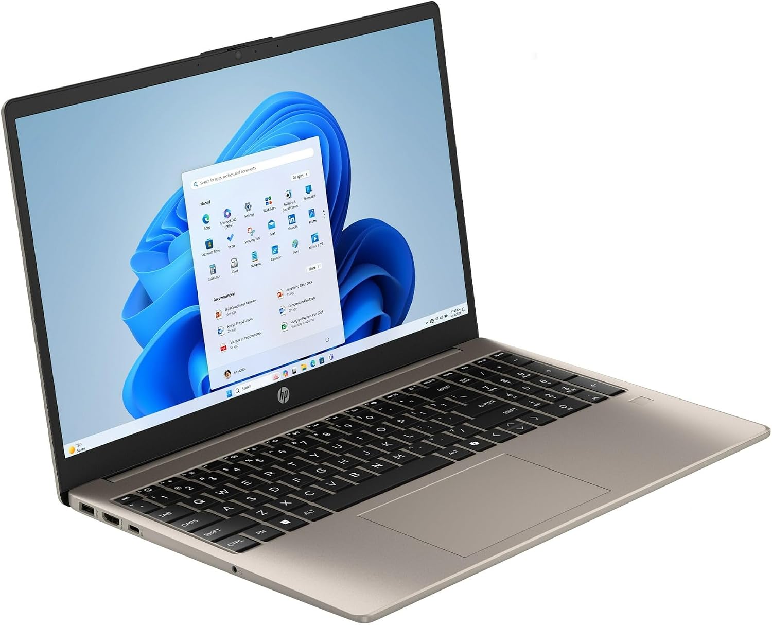 HP 2025 Laptop | 15-fd000 | 15.6' 1920 x 1080 Touch IPS | Intel-8 Core i3-N305 | 32GB DDR4 | 1TB SSD | Windows 11 Pro | Wi-Fi 6 - Bluetooth 5.3-720p HD Camera - Cozy Cashmere